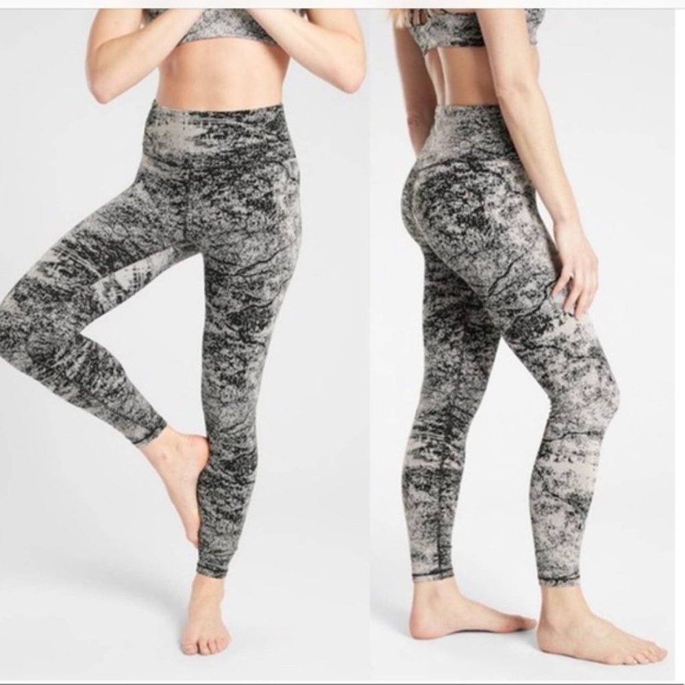 Athleta Elation Glades 7/8 Tights I Size Small